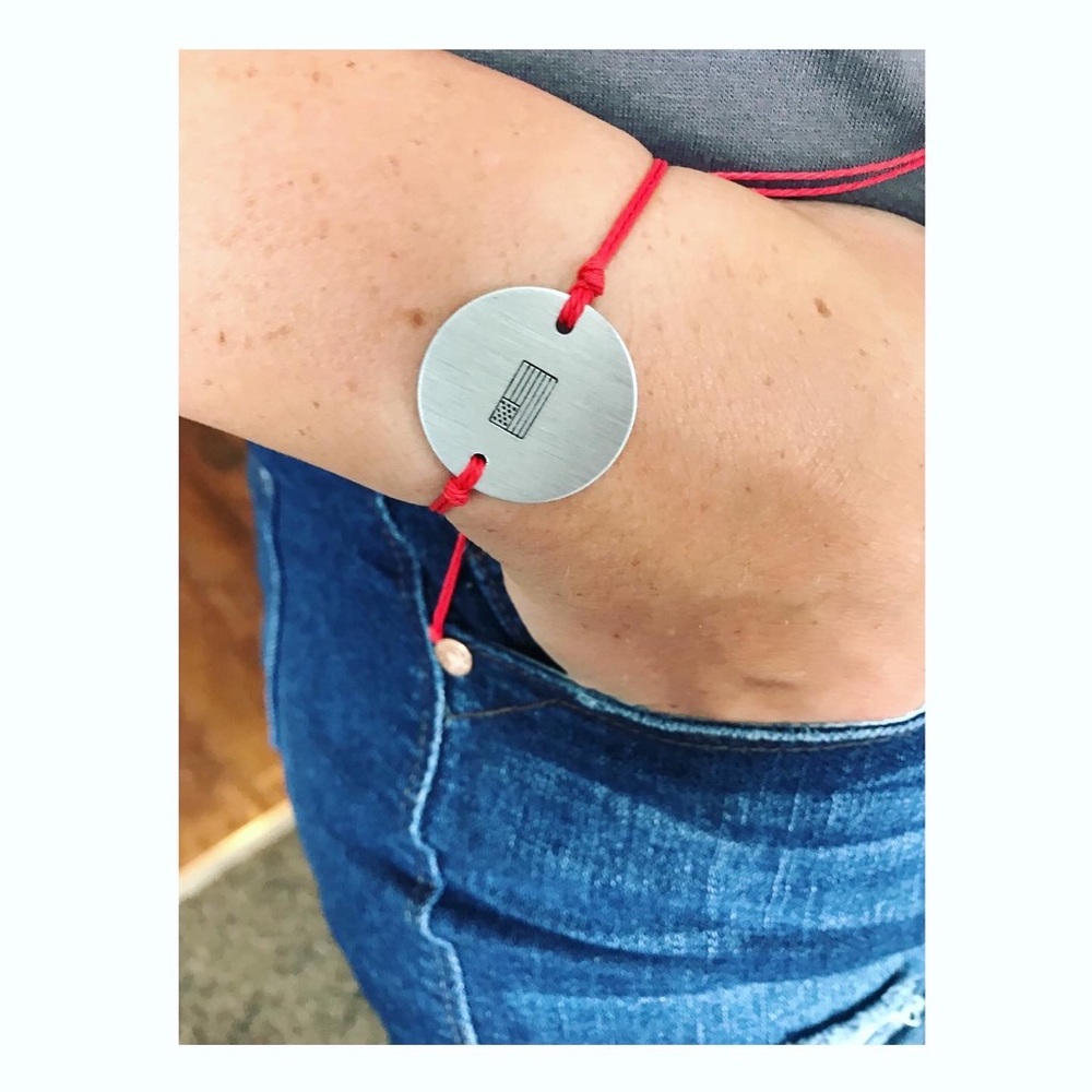 American Flag Bracelet